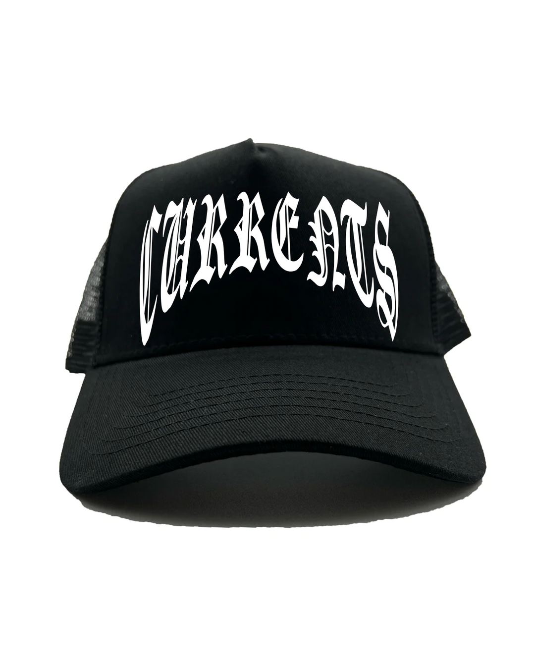 Currents Black Hard Trucker Hat