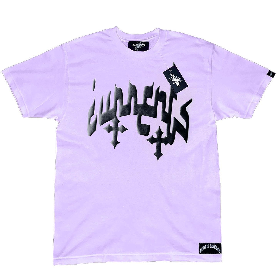 Fallen Crosses Pastel Purple Oversized Tee ☁️