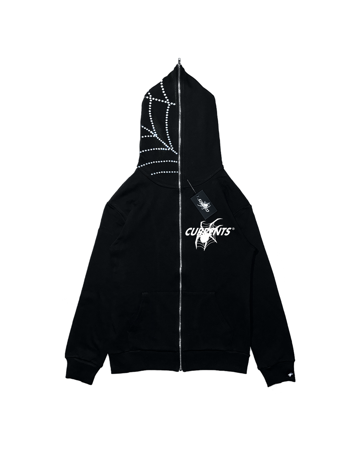 Reflective Black Skeleton Hoodie – asapcurrents