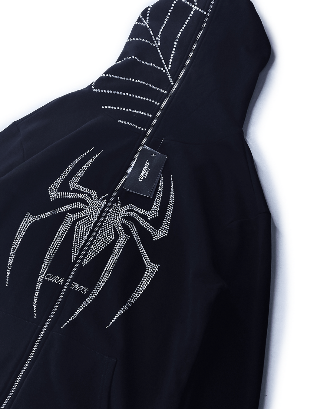 Rhinestone Spider Full Zip 💎 (LAST ONE)