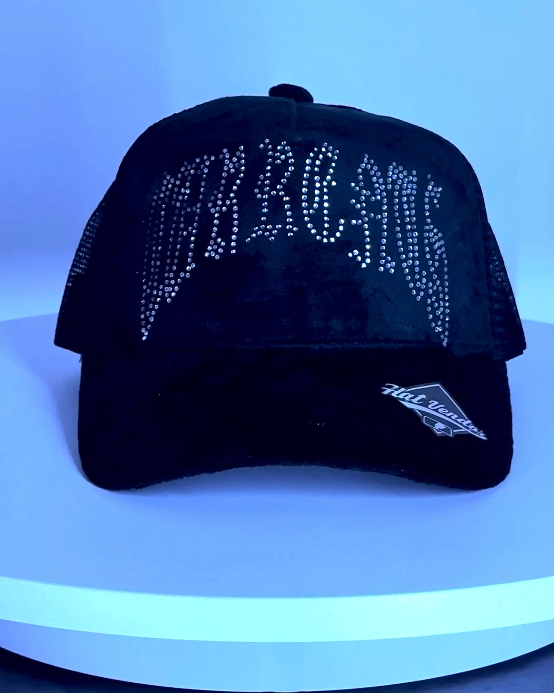 BUY 1 GET 1 FREE Rhinestone Suede Hat