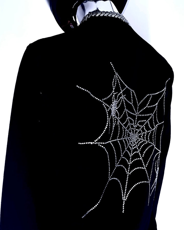 (NEW) Rhinestone Spiderweb Long Sleeve 💎