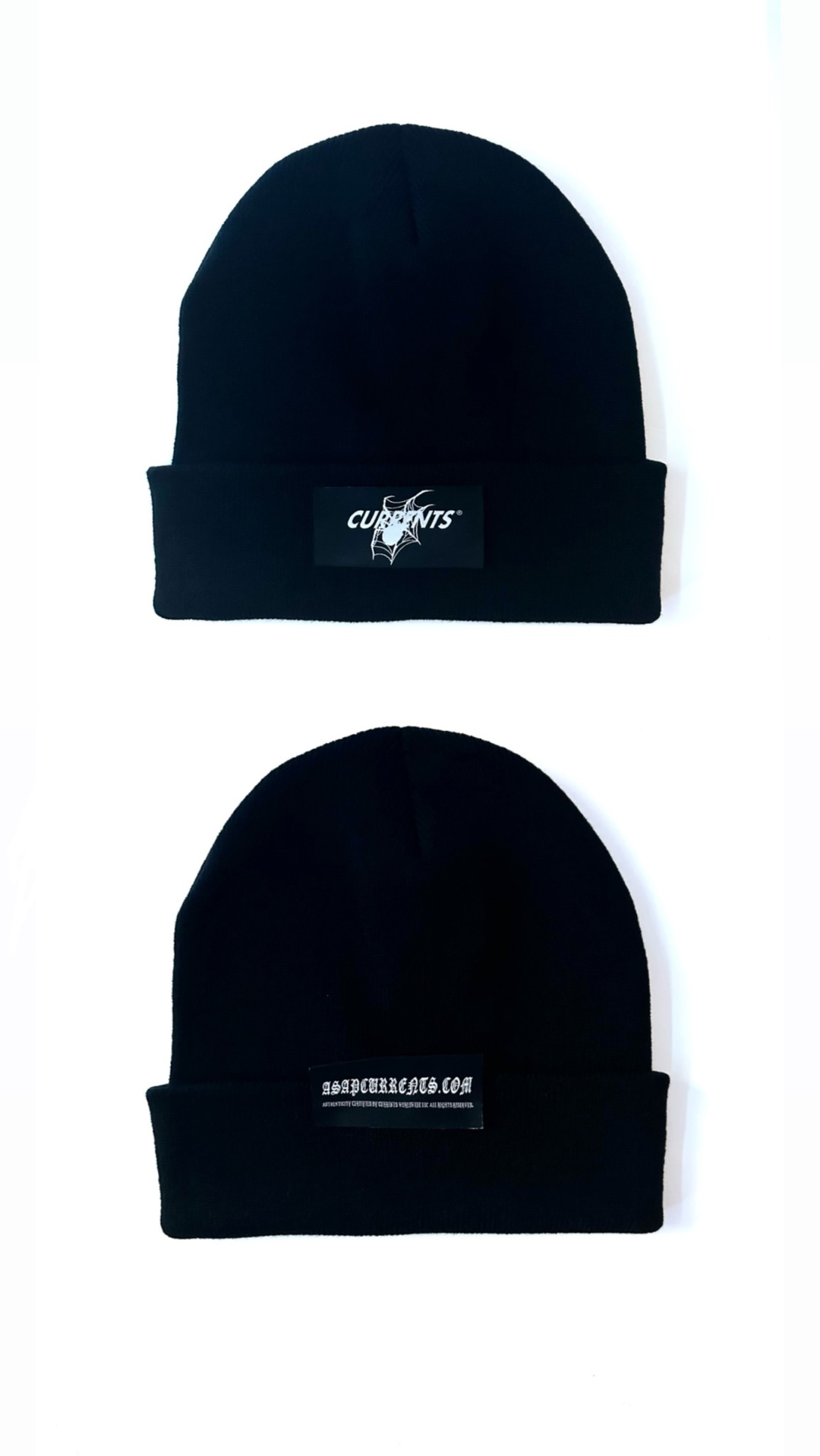 New: Currents Spider Logo Patch Beanie