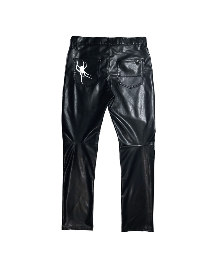 Spider Leather Jeans