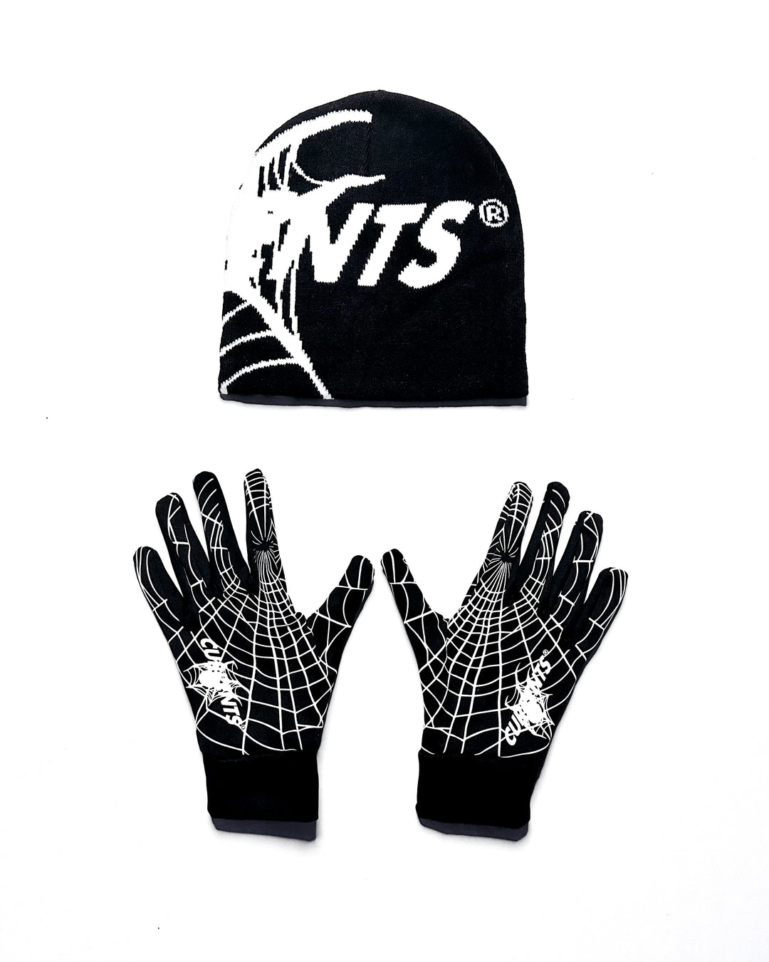 Spider Beanie & Gloves Bundle