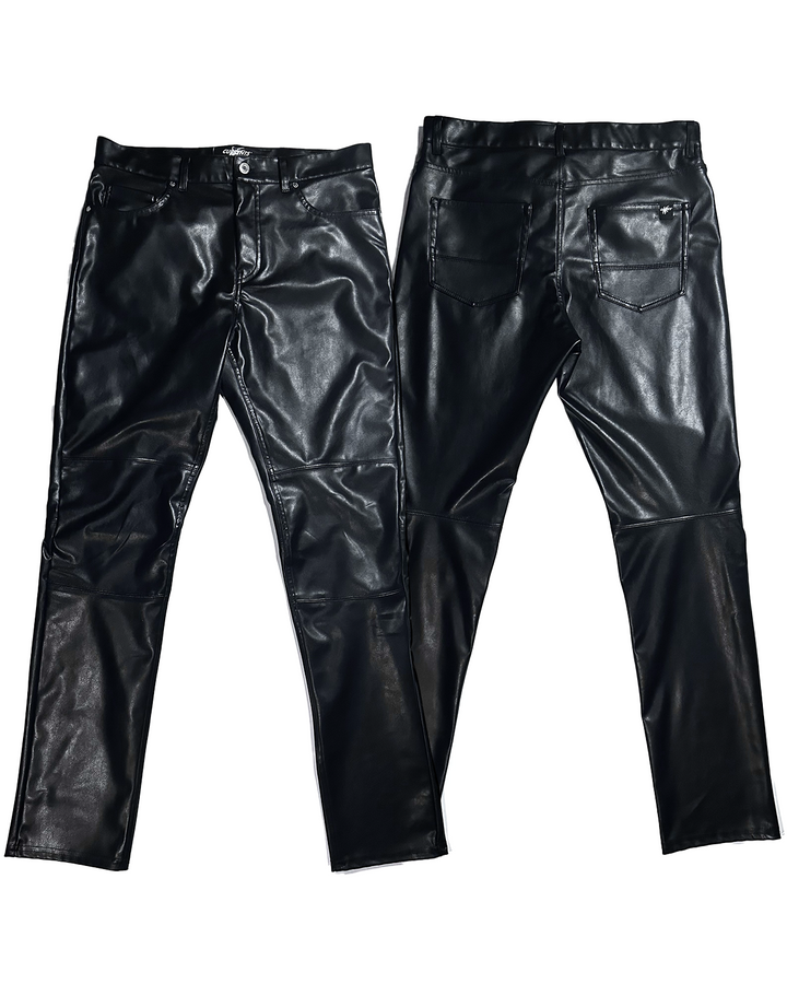 Currents Fuax Leather Jeans