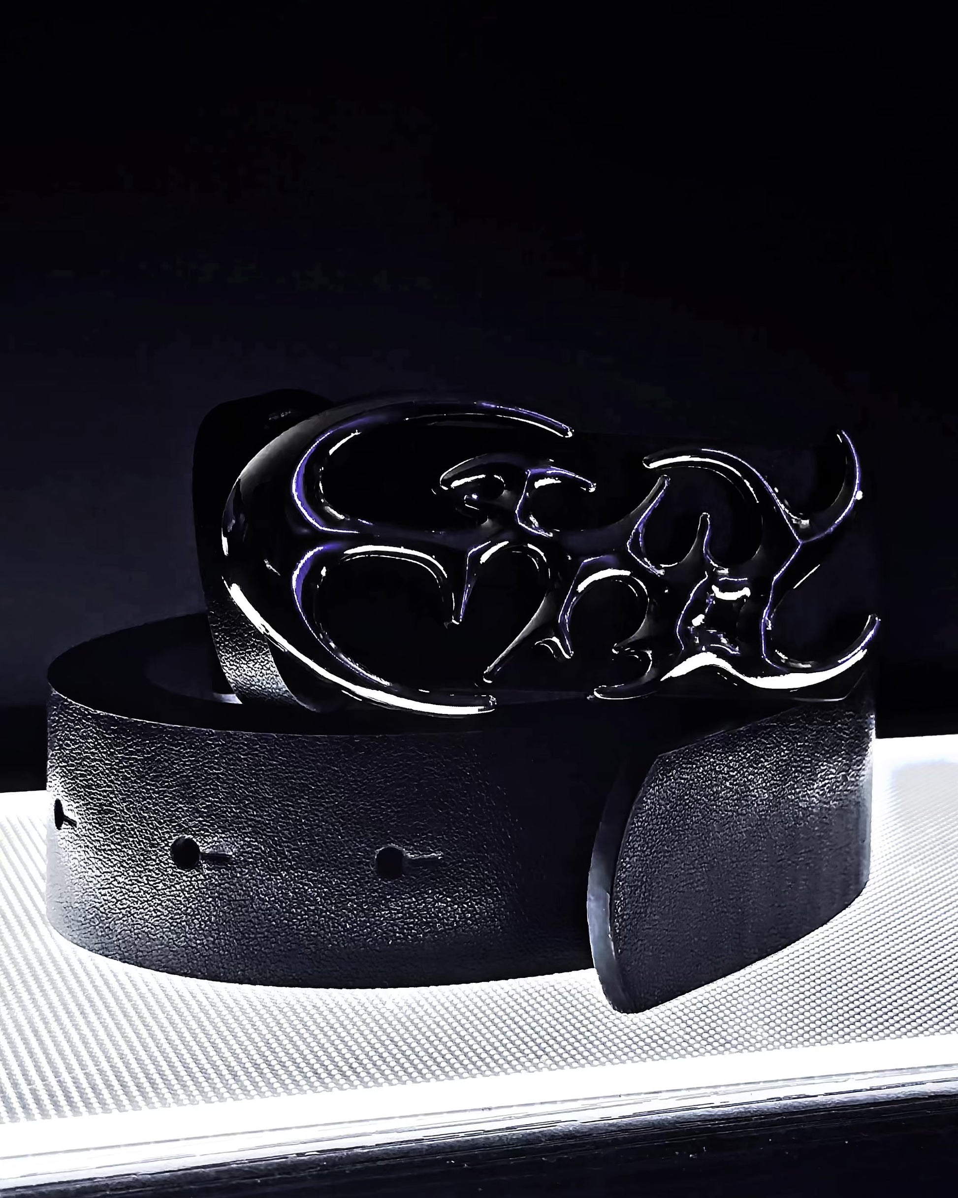 Cyber Chrome Belt