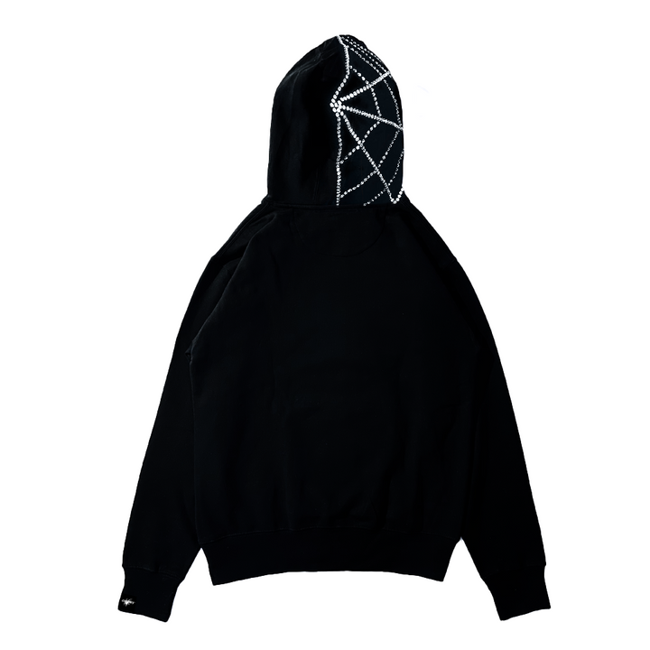 White & Red Rhinestone Vampire (PULLOVER)💎